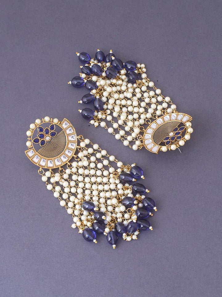 Navy Ahanta Danglers