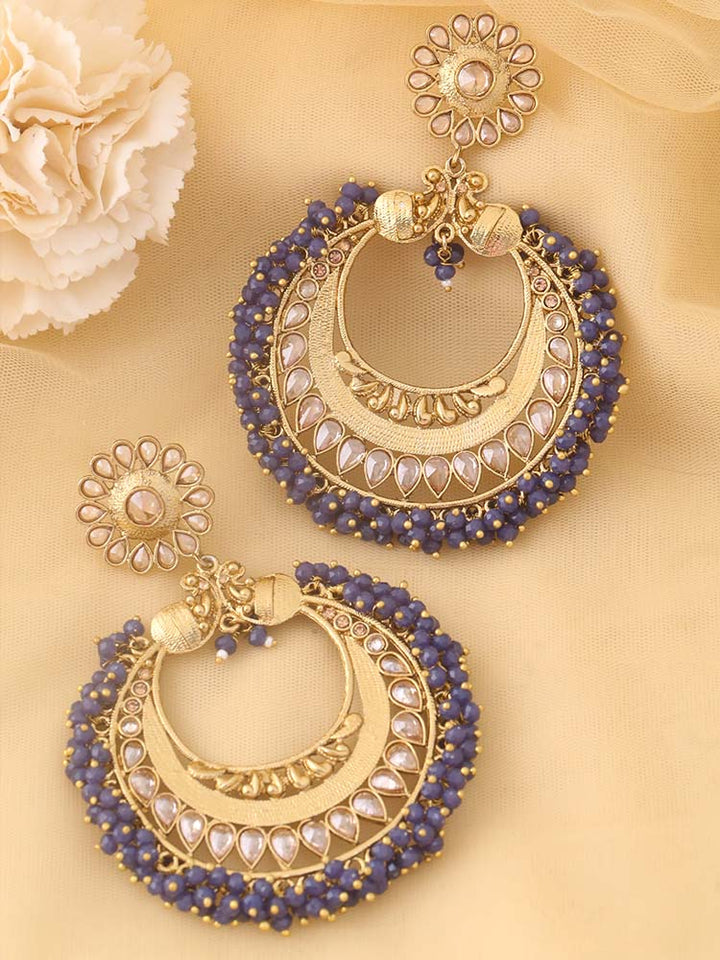 Navy Swarna Chandbalis