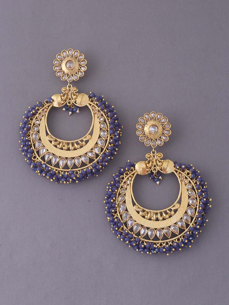 Navy Swarna Chandbalis