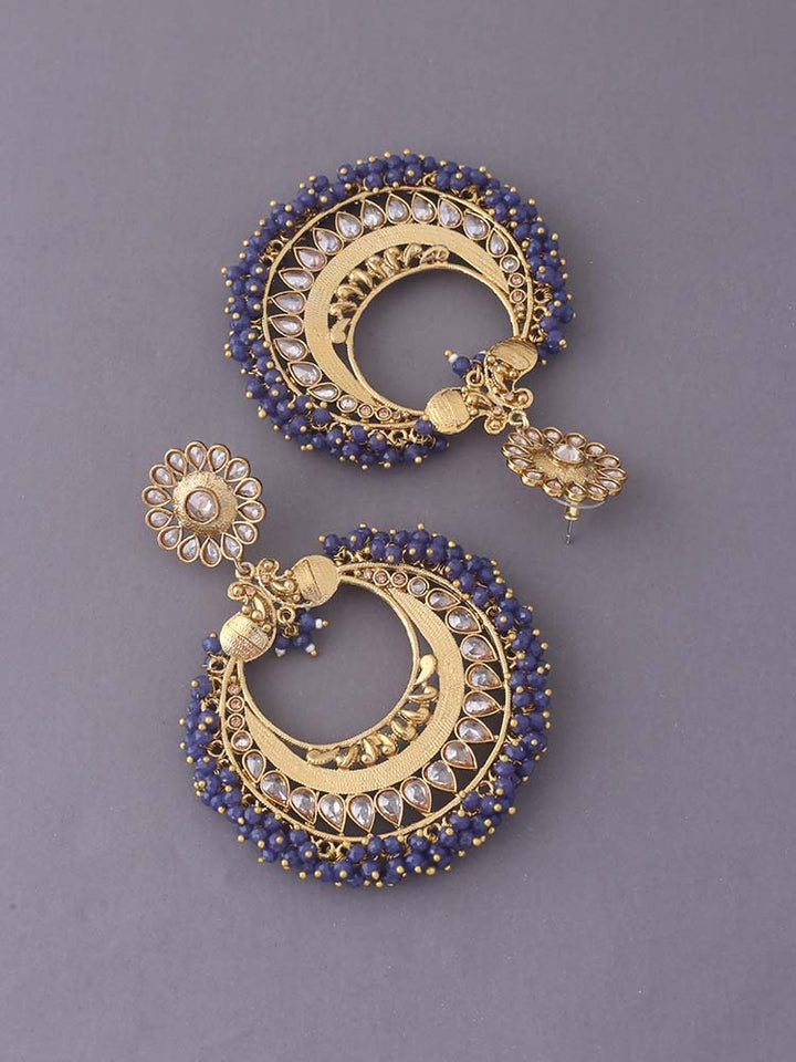 Navy Swarna Chandbalis