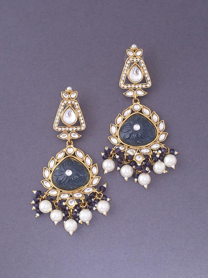 Navy Tapsi Chandbalis