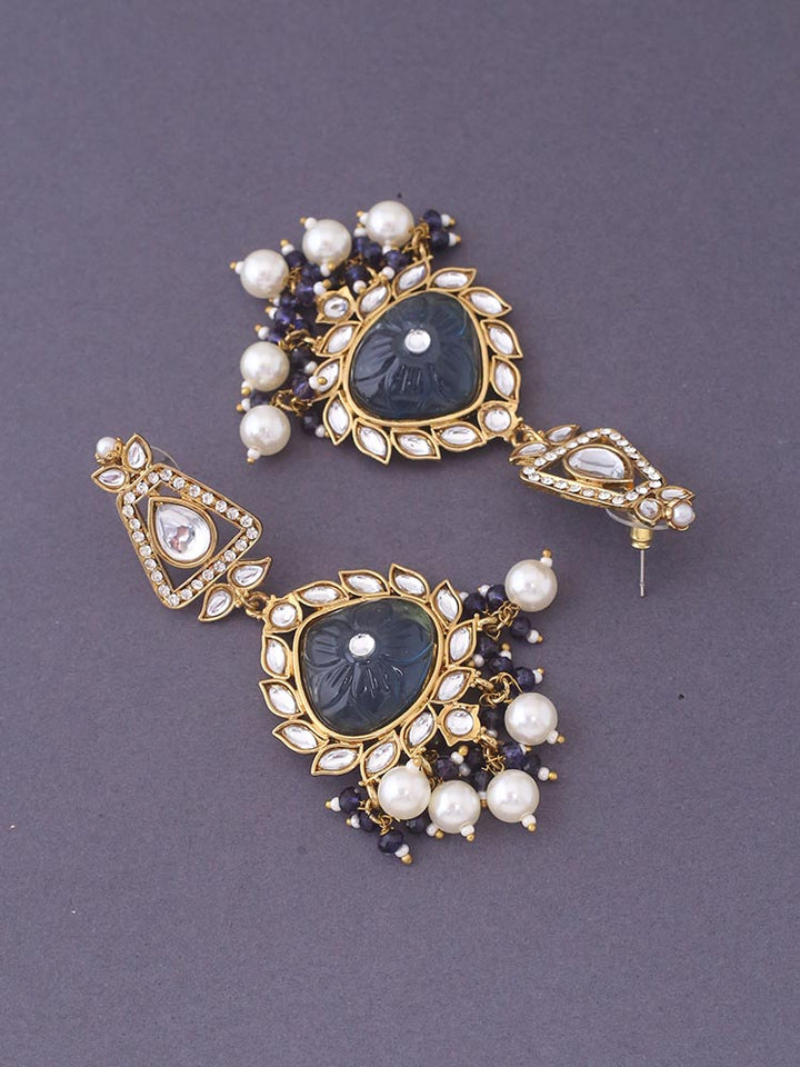 Navy Tapsi Chandbalis