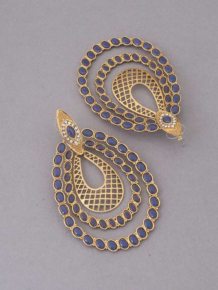 Navy Vina Danglers