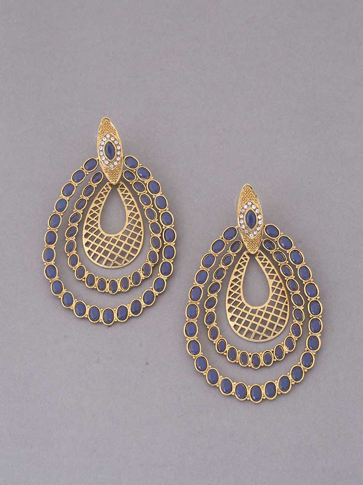 Navy Vina Danglers
