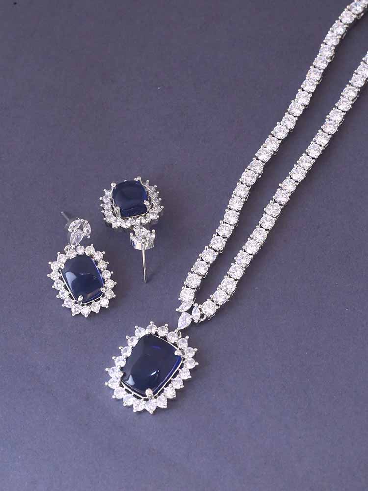 Navy Willey Pendant Set