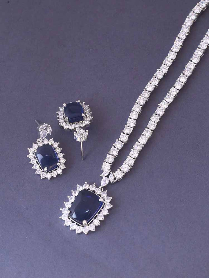 Navy Willey Pendant Set