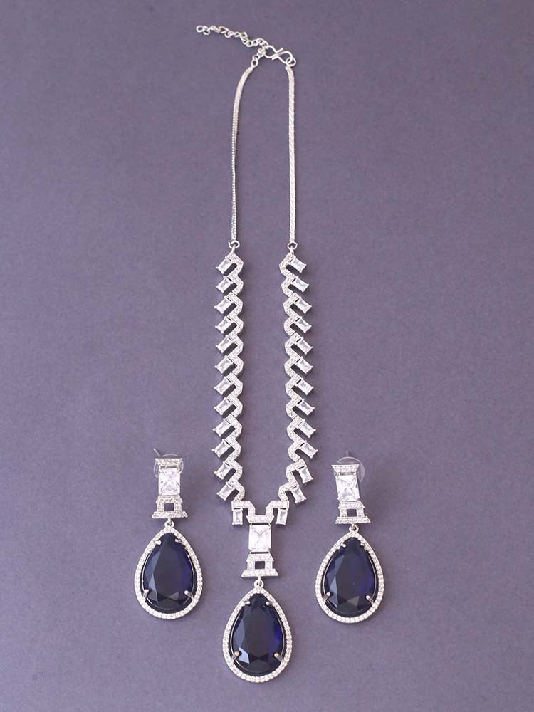 Navy Xandra Pendant Set