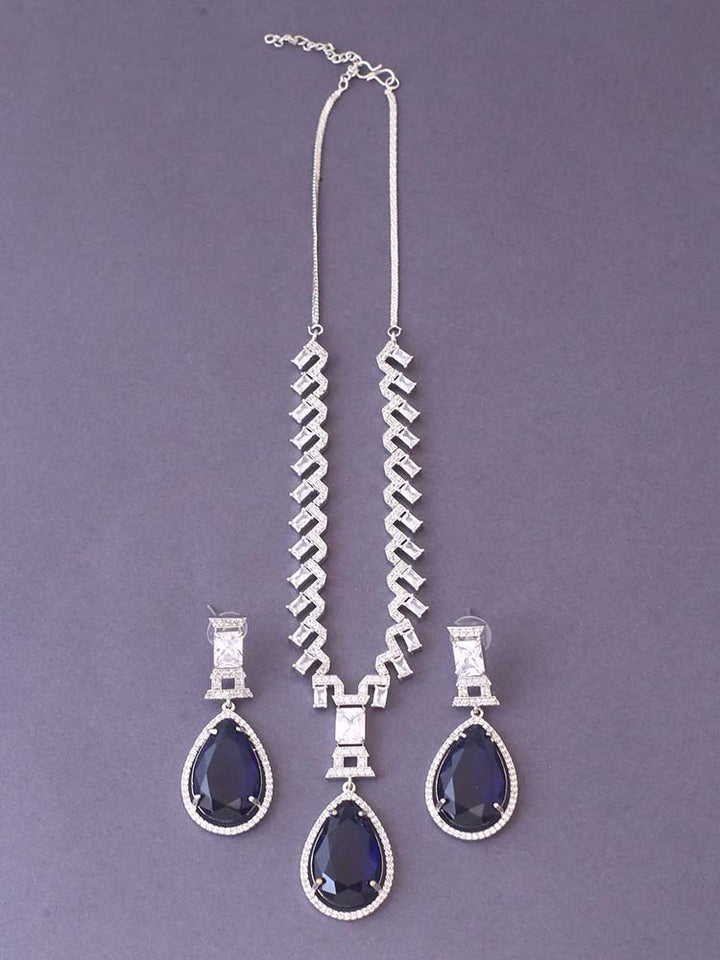 Navy Xandra Pendant Set