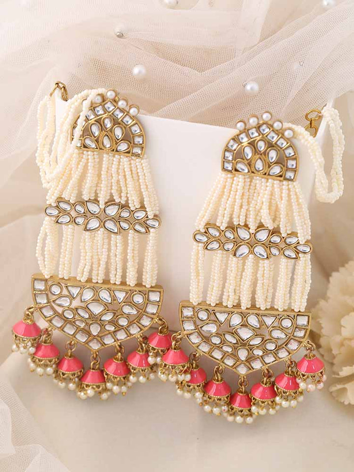 Neon Pink Sirija Sahara Jhumkis - EOSS