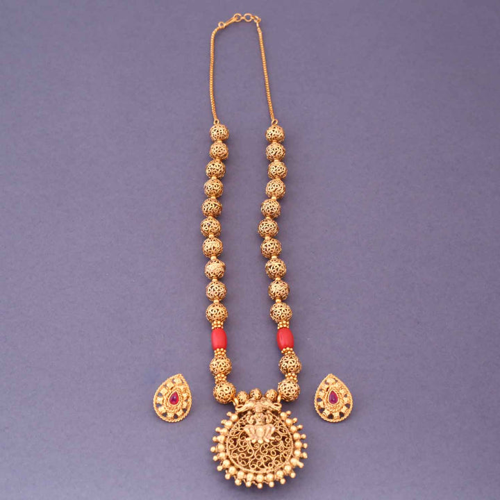 Nirguna Reversible Temple Jewellery Set- New Arrival