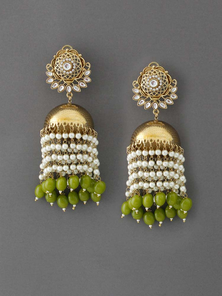 Olive Anupriya Jhumkis