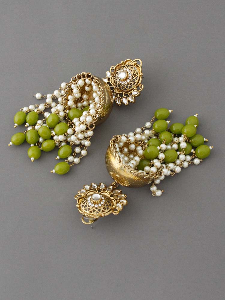 Olive Anupriya Jhumkis