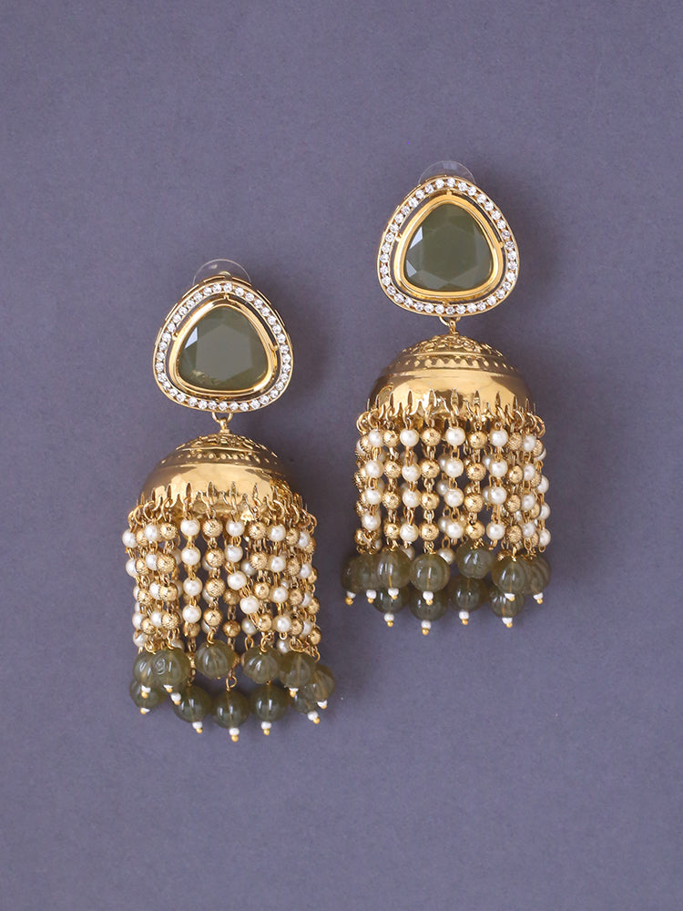 Olive Pavitra Jhumkis