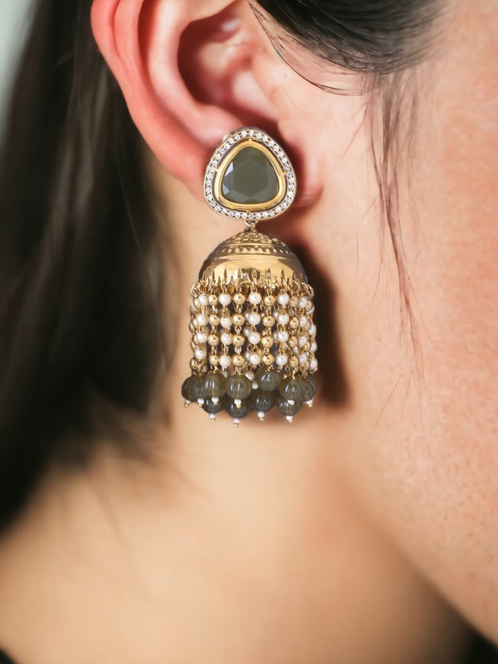 Olive Pavitra Jhumkis