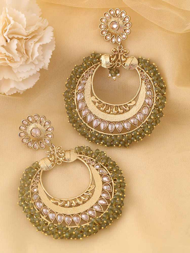 Olive Swarna Chandbalis