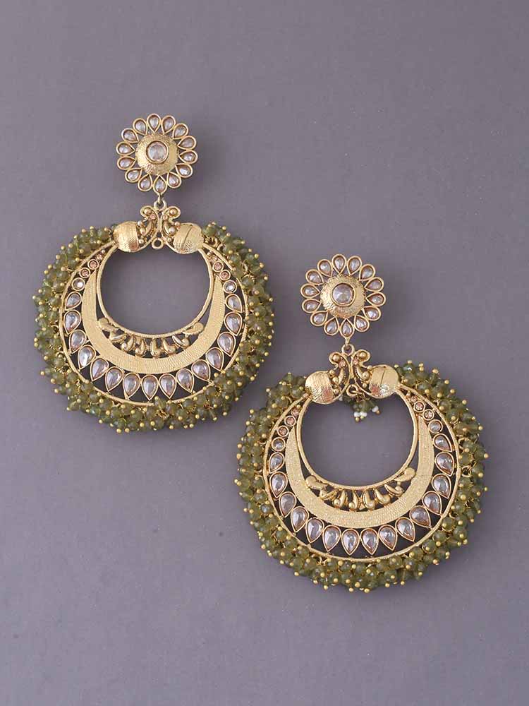 Olive Swarna Chandbalis