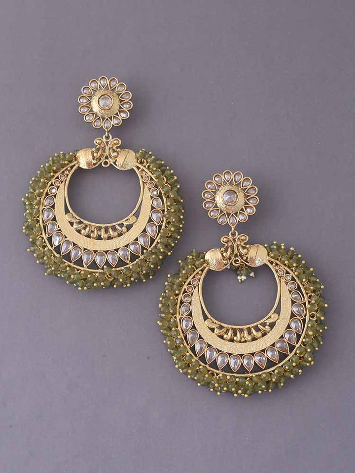 Olive Swarna Chandbalis