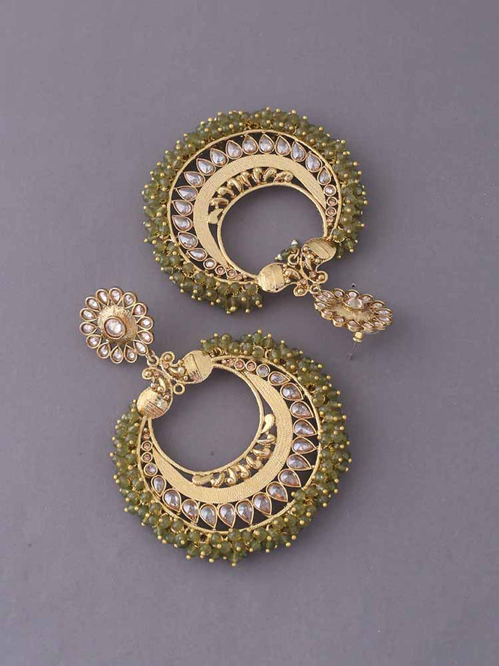 Olive Swarna Chandbalis