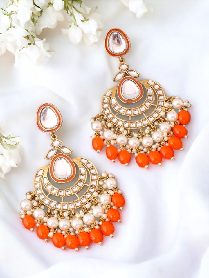 Orange Upasana Chandbalis