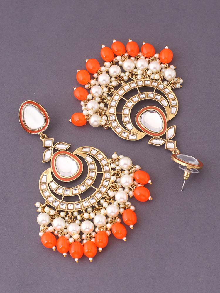 Orange Upasana Chandbalis