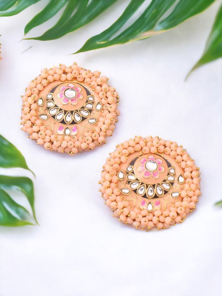Peach Anju Studs - EOSS
