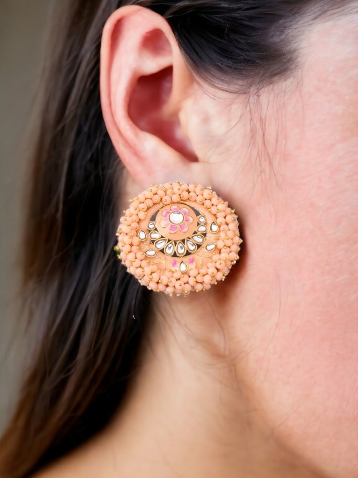 Peach Anju Studs - EOSS