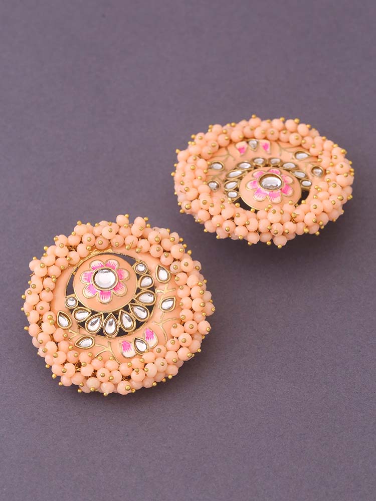 Peach Anju Studs - EOSS