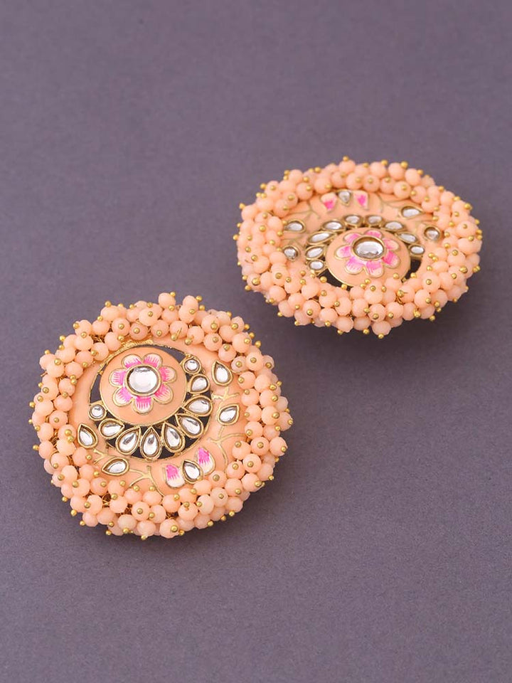 Peach Anju Studs - EOSS