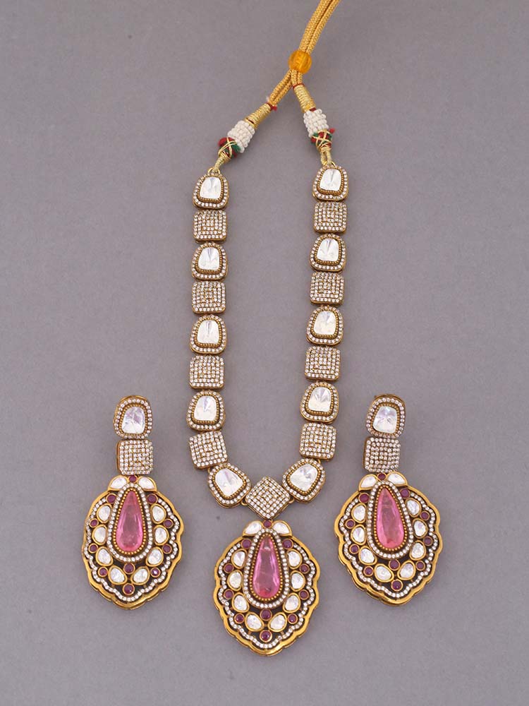 Pink Blathnaid Jewellery Set