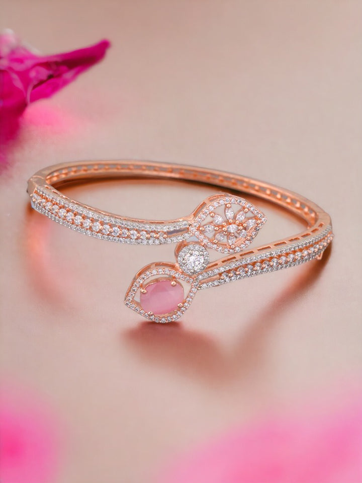 Pink Cailyn Zirconia Bracelet