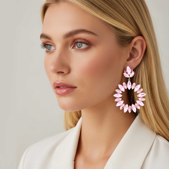 Pink Zinachi Chandbalis