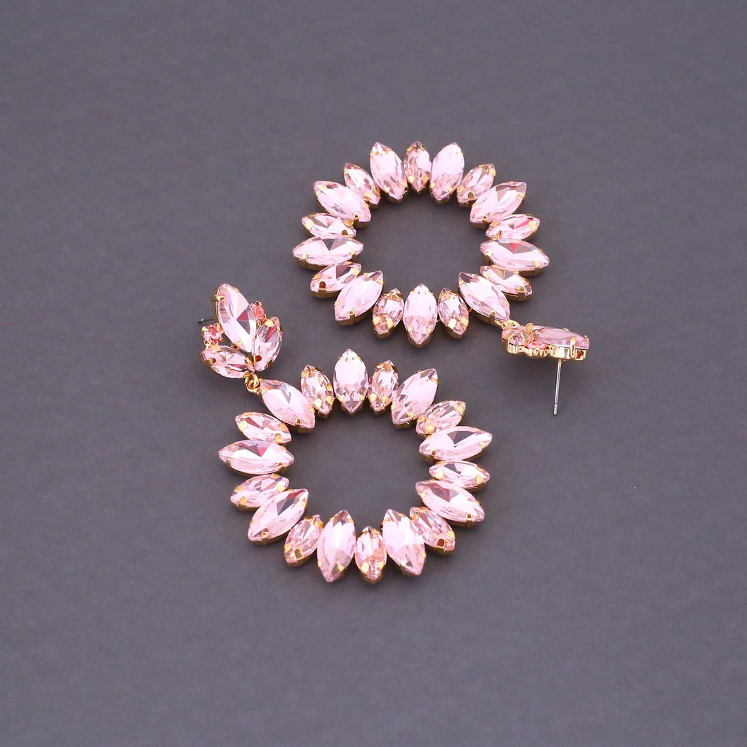 Pink Zinachi Chandbalis