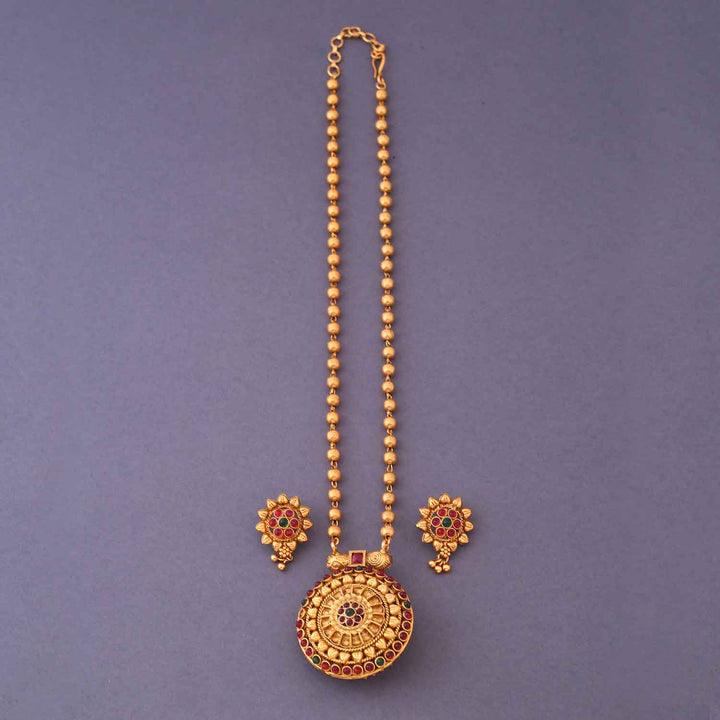 Prakashini Reversible Temple Jewellery Set- New Arrival