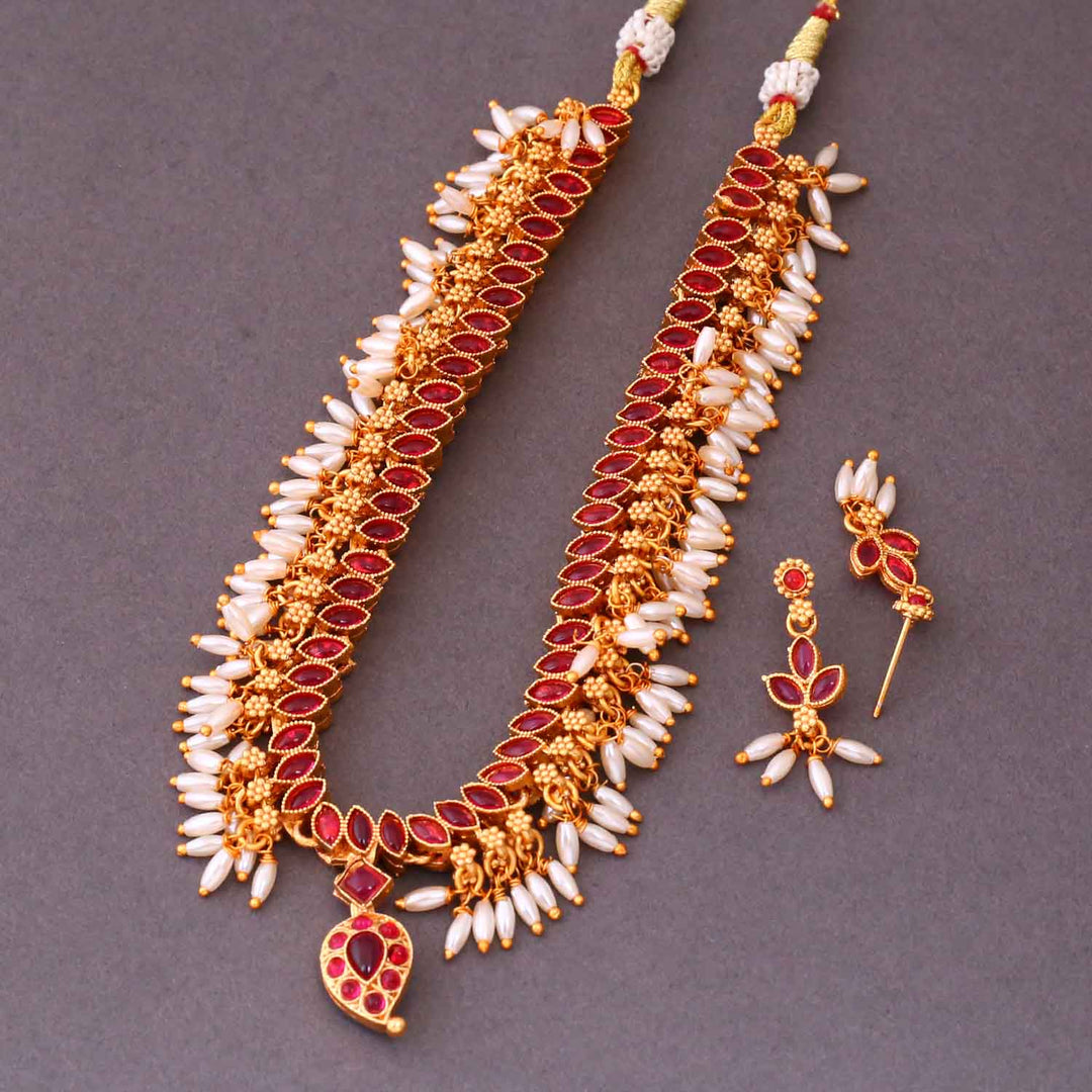 Preeti Reversible Antique Jewellery Set - New Arrival