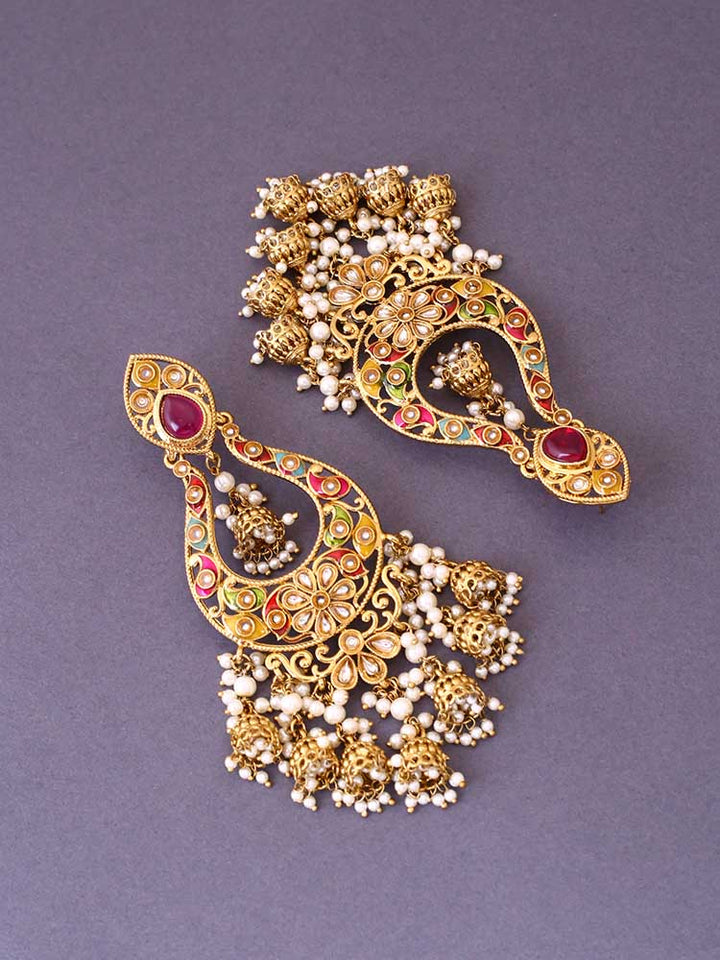 Prismatic Aliya Jhumkis