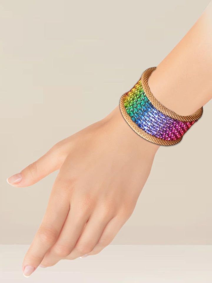Prismatic Alpenrose Adjustable Bracelet