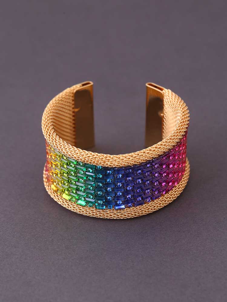 Prismatic Alpenrose Adjustable Bracelet