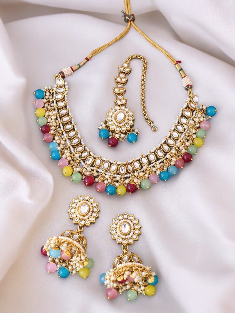 Prismatic Bhavika Jewellery set