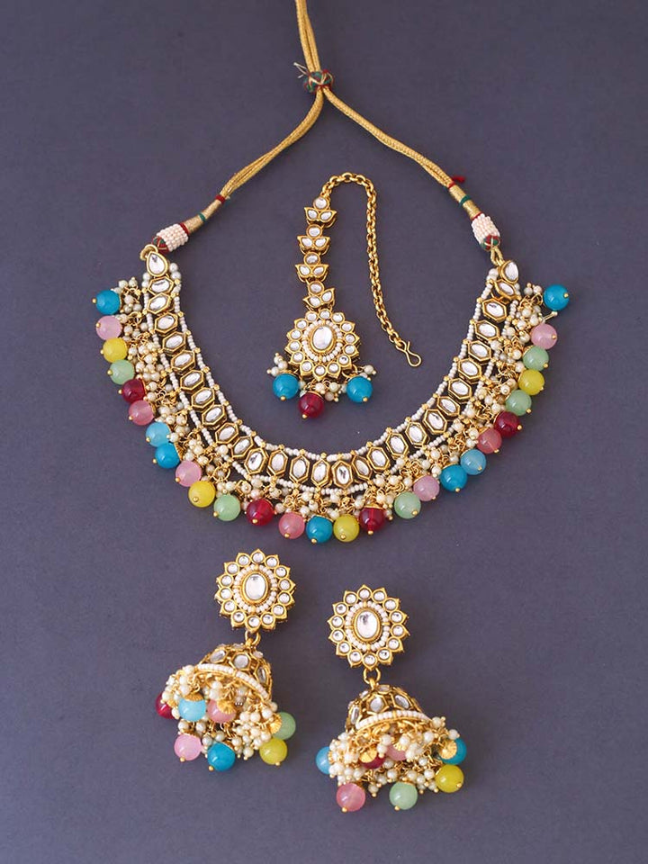 Prismatic Bhavika Jewellery set