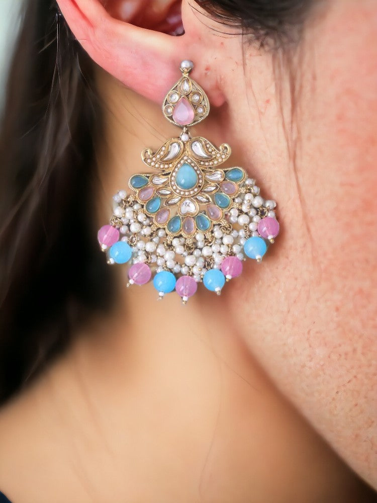 Prismatic Bhumika Ethnic Danglers