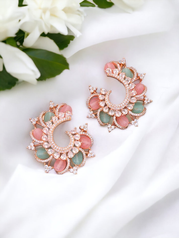 Prismatic Cronos Zirconia Studs