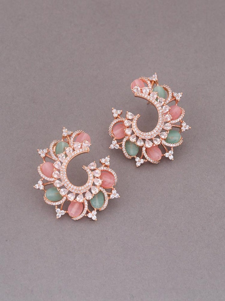 Prismatic Cronos Zirconia Studs