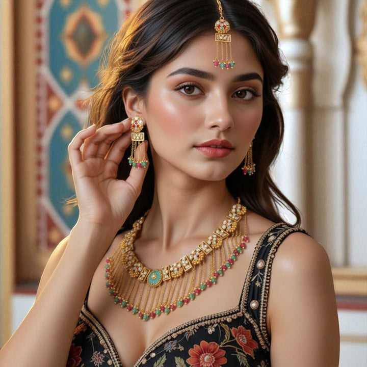 Prismatic Daivi Heritage Jewellery Set - New Arrival