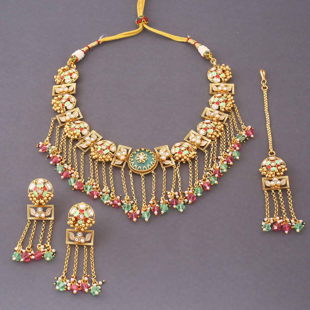 Prismatic Daivi Heritage Jewellery Set - New Arrival