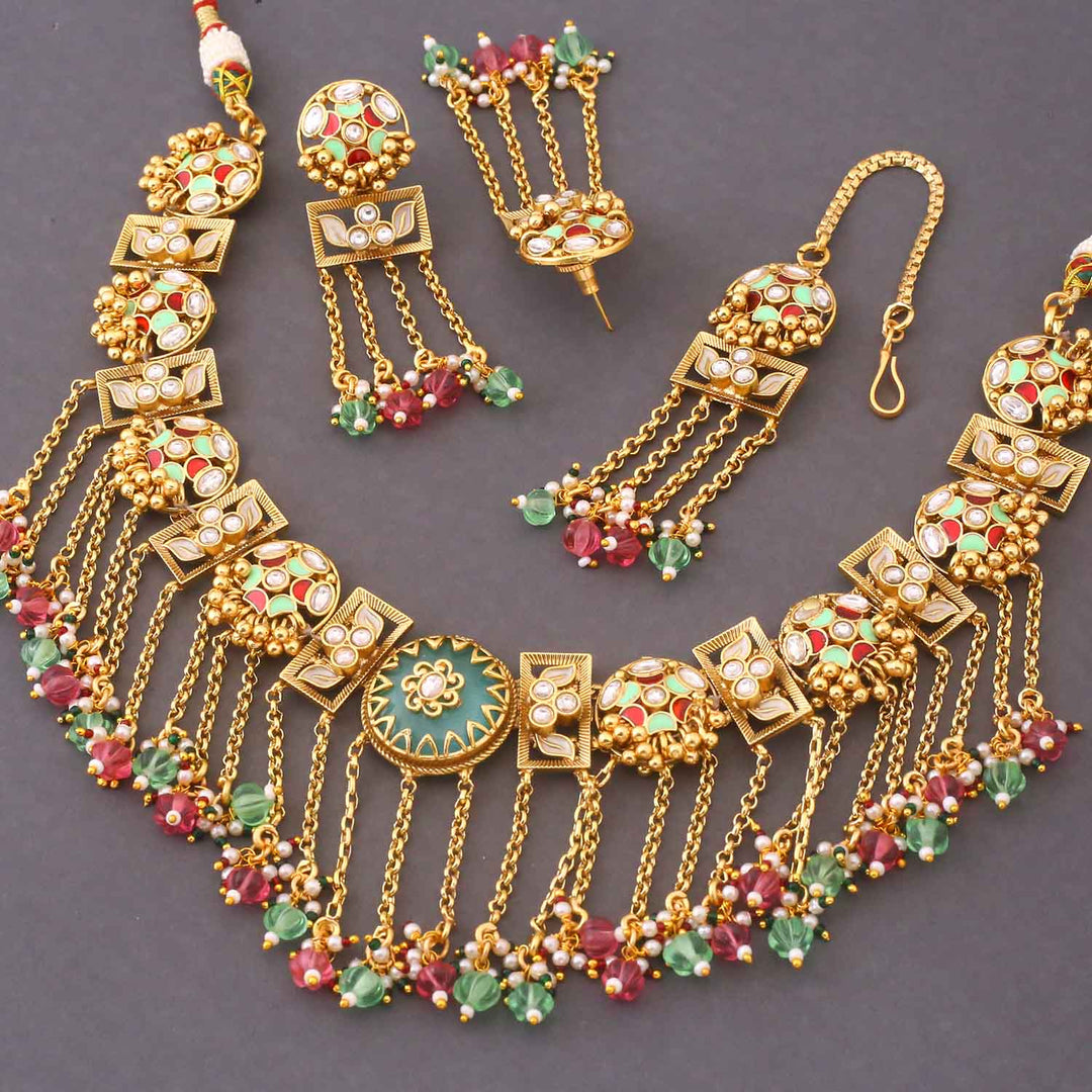 Prismatic Daivi Heritage Jewellery Set - New Arrival