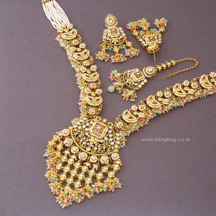 Prismatic Devikaara Kundan Jewellery Set - New Arrival