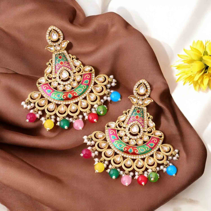 Prismatic Dhanshree Chandbalis