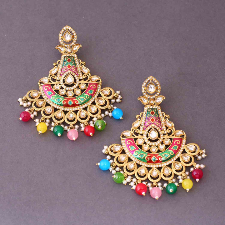 Prismatic Dhanshree Chandbalis