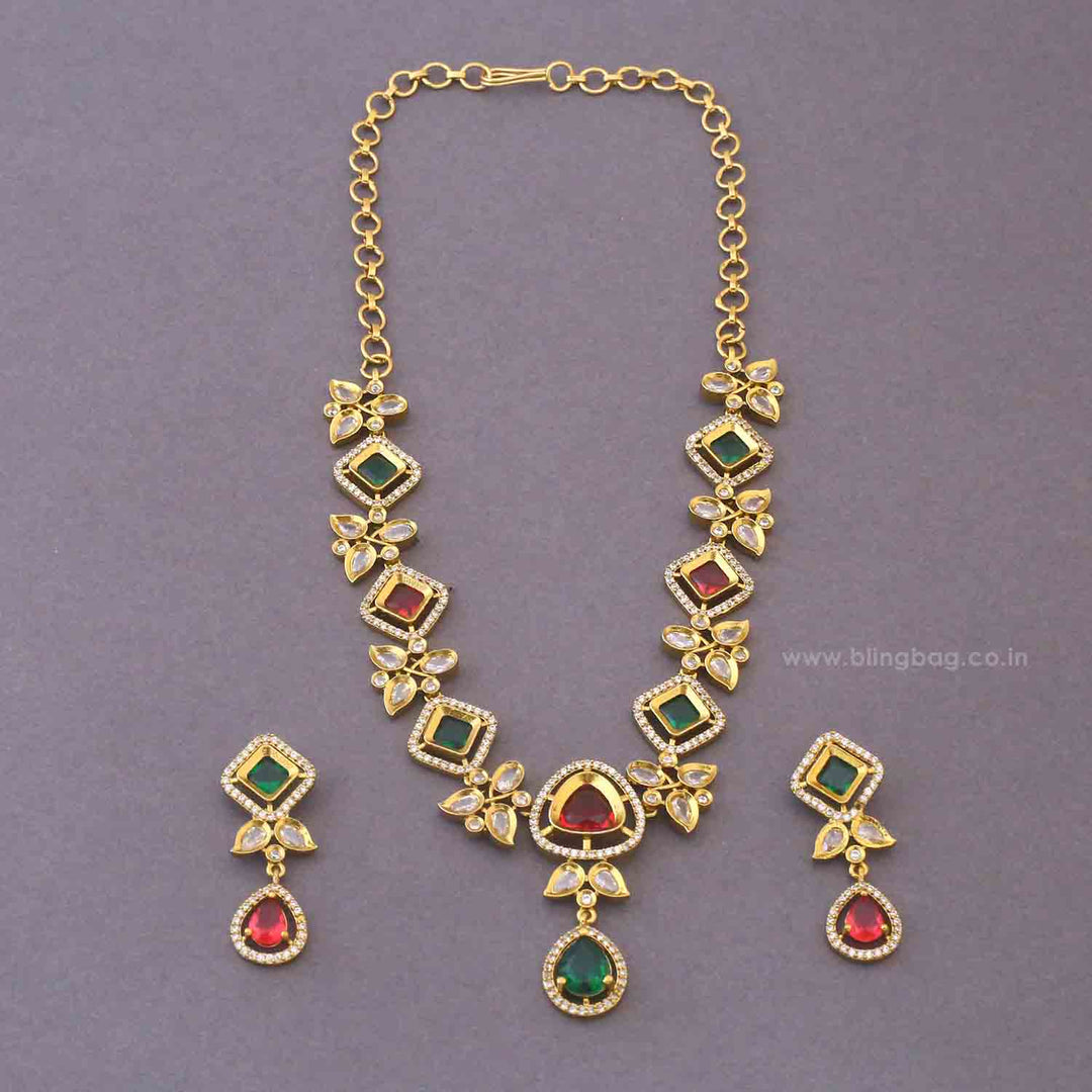 Prismatic Diar Victorian Jewellery Set- New Arrival