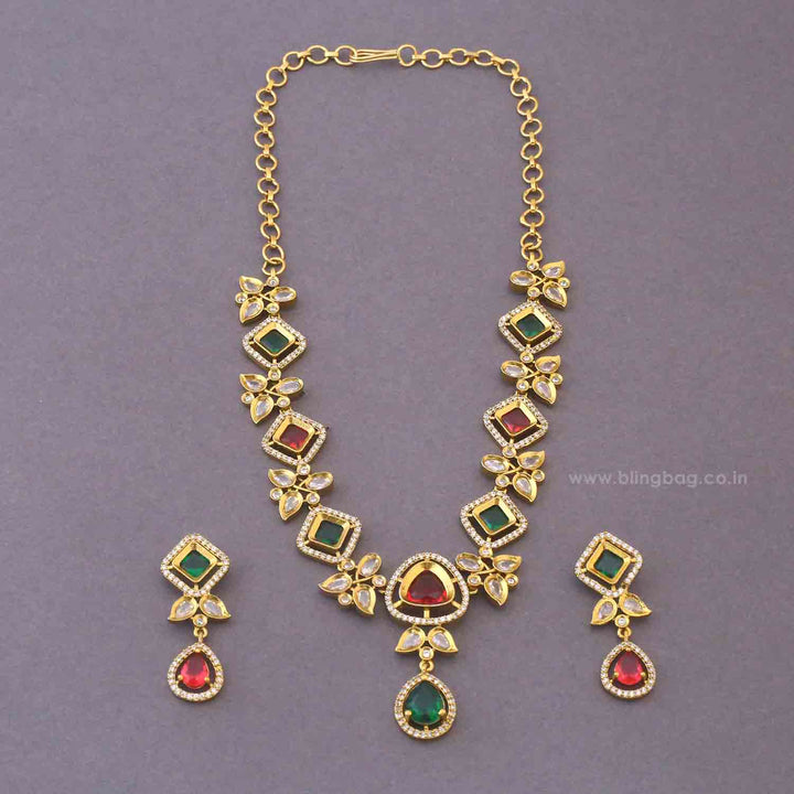 Prismatic Diar Victorian Jewellery Set- New Arrival